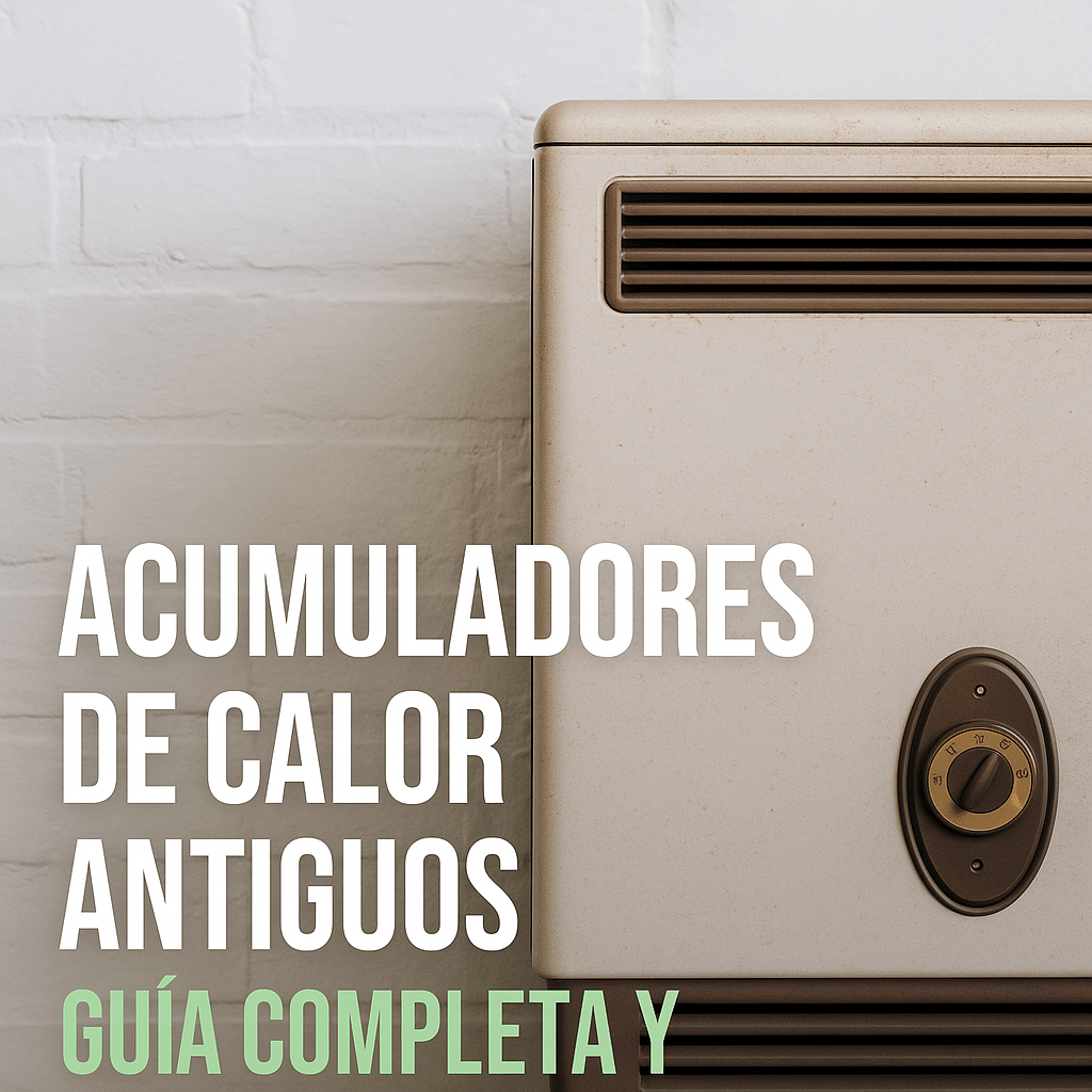 acumuladores de calor antiguos
