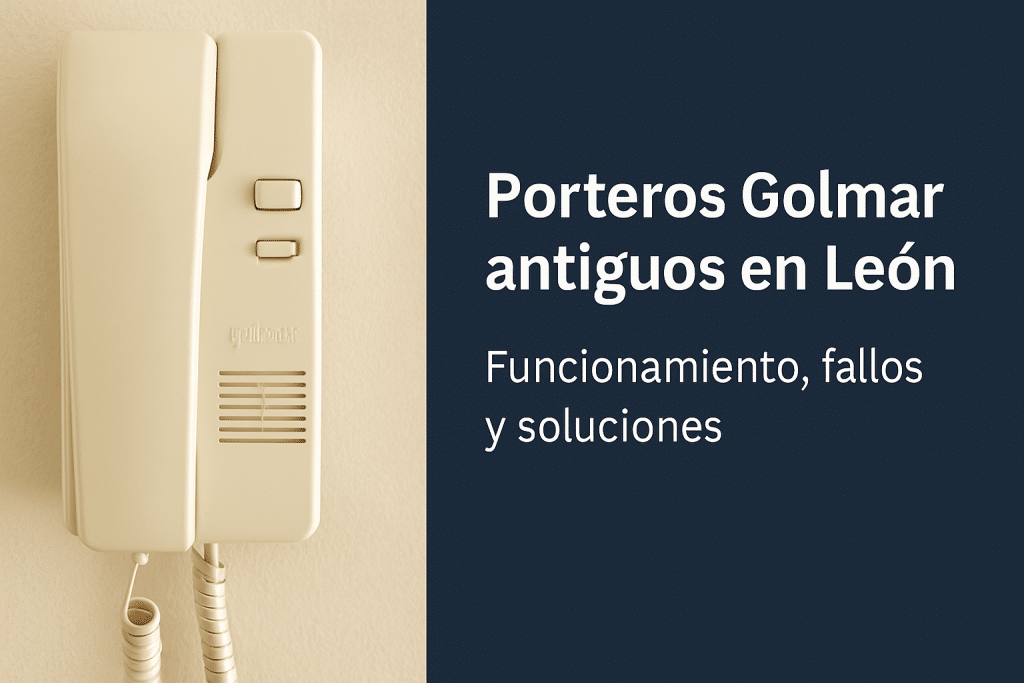 porteros Golmar antiguos