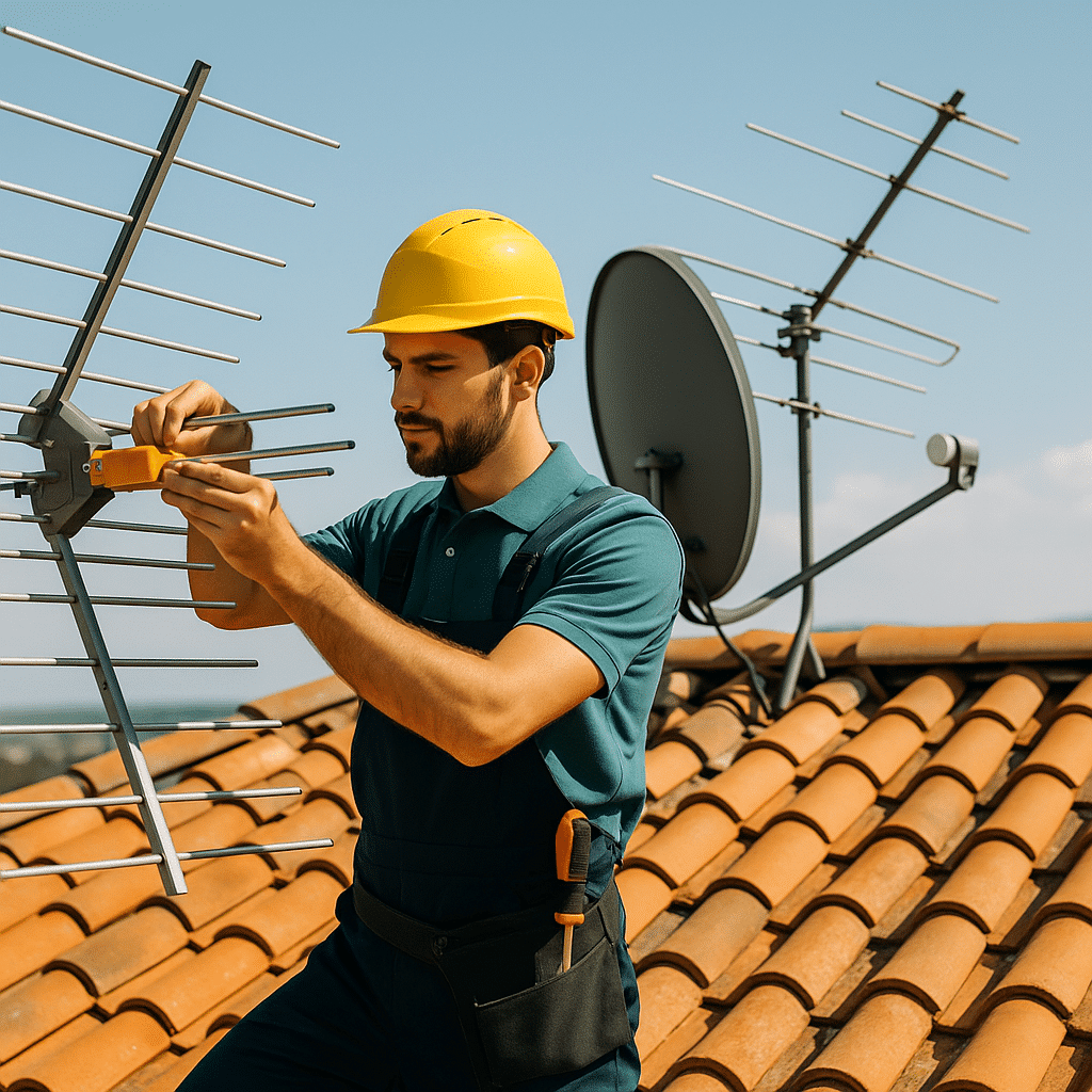 instalación y reparación de antenas en León