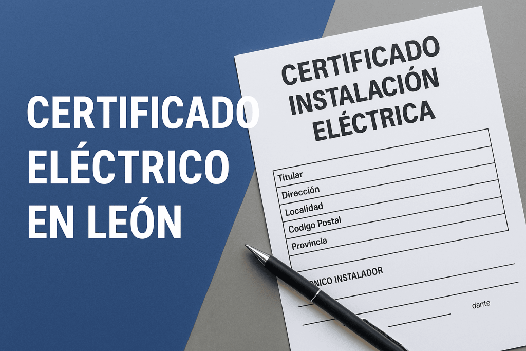 certificado de instalación eléctrica en León