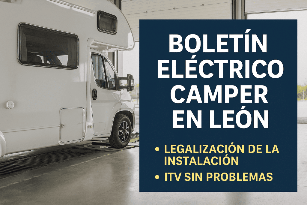 boletín eléctrico camper León