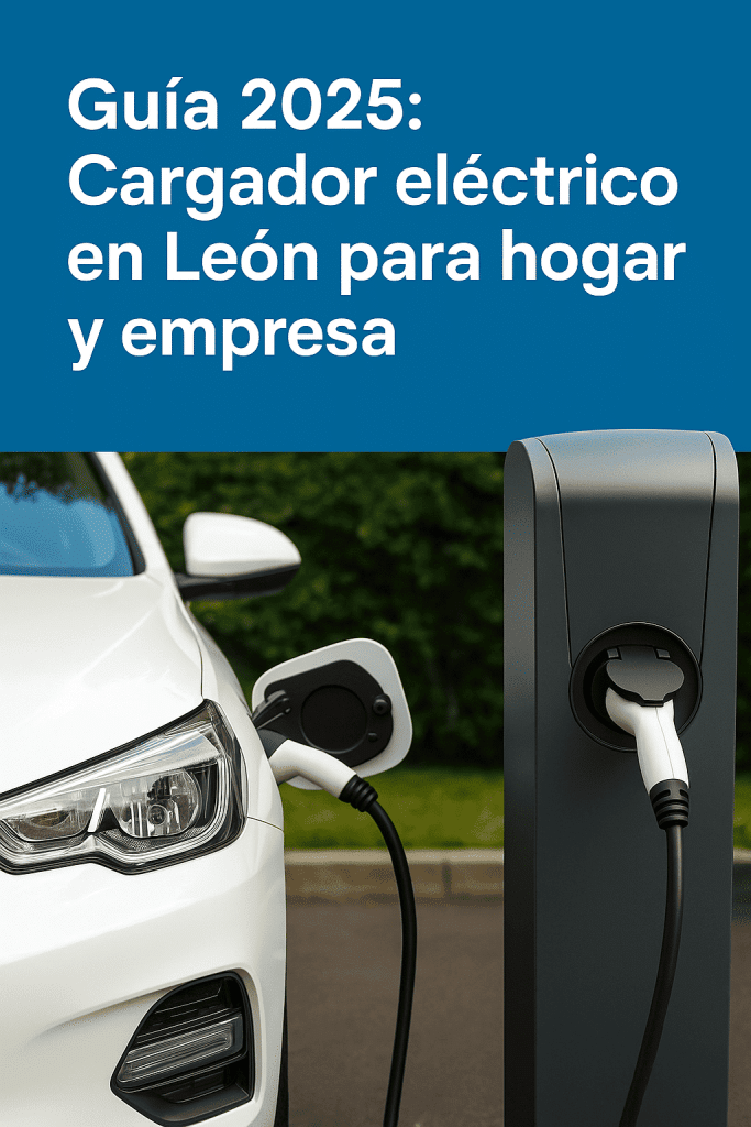 Instalación cargador coche eléctrico León