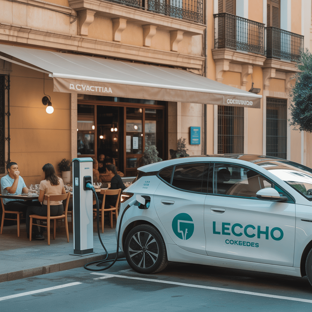 puntos de carga para coches eléctricos