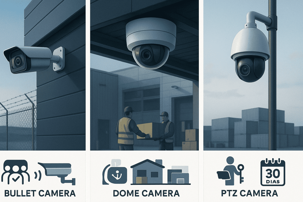 videolvigilancia naves industriales león