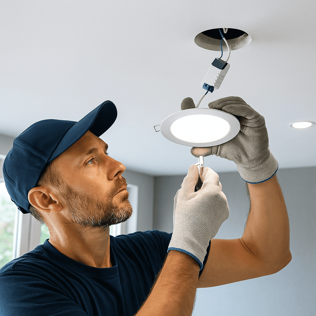 instalación de luces lead en león