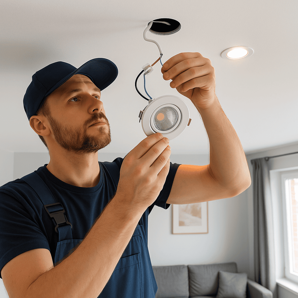 instalación de luces lead en león