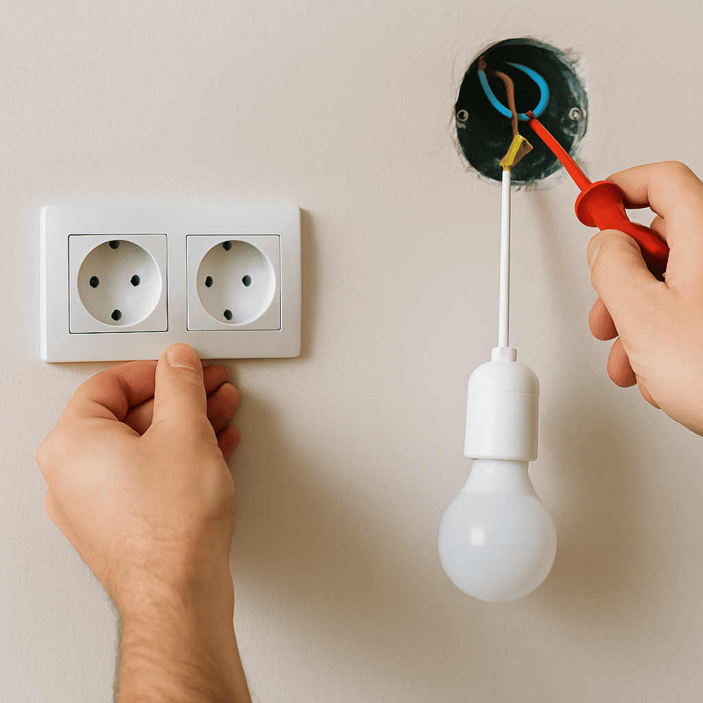 precio instalación de enchufes