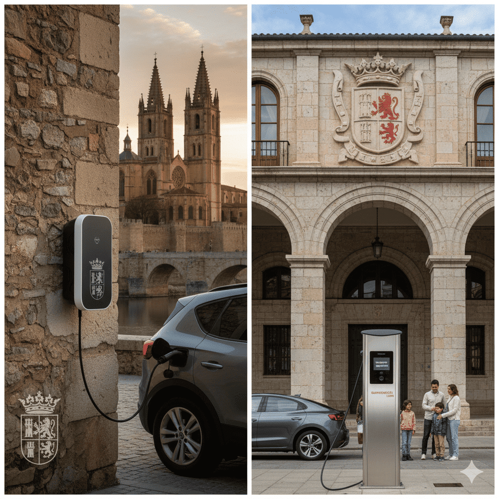ayudas instalación cargadores León